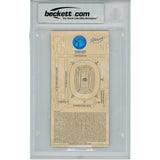 Kurt Warner Autographed St Louis Rams Super Bowl 34 Ticket SB MVP Beckett 50104