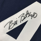 Autographed/Signed Bill Bates Dallas Thanksgiving Day Football Jersey PSA/DNA CO