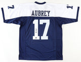 Brandon Aubrey Signed Dallas Cowboys Throwback Jersey (Beckett) 23 Pro Bowl P.K