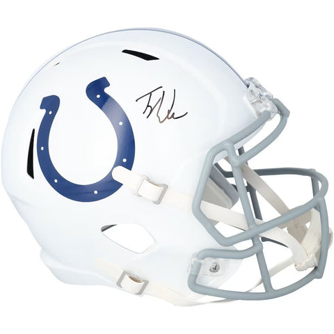 Tyler Warren Signed Indianapolis Colts Full Size Speed Replica Helmet Fanatics