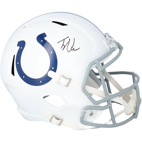 Tyler Warren Signed Indianapolis Colts Full Size Speed Replica Helmet Fanatics