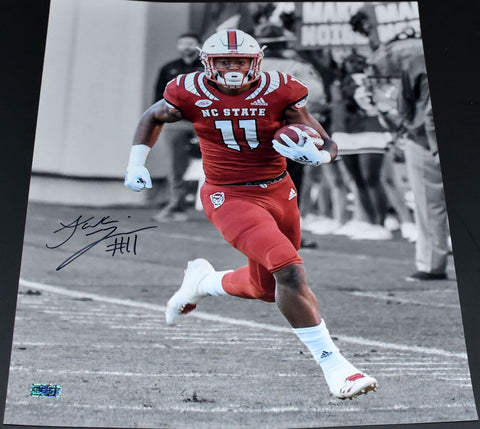 JAKOBI MEYERS SIGNED NORTH CAROLINA NC STATE WOLFPACK 16x20 PHOTO COA