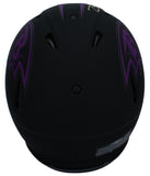 Zay Flowers Autographed Baltimore Ravens Eclipse Authentic Speed Helmet JSA