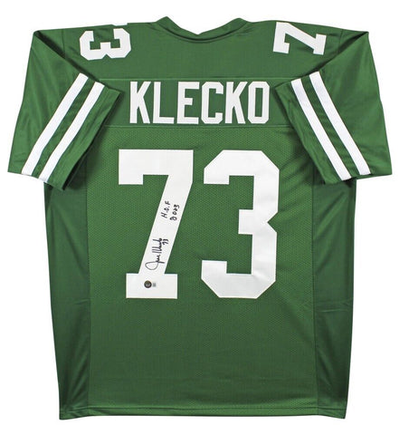 Joe Klecko Signed New York Jets Jersey Inscribed "HOF 2023" (Beckett) D-Line