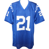 DJ Giddens Autographed Pro Style Blue Sz XL Jersey Beckett Witness 51627