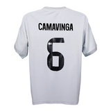 Eduardo Camavinga Signed Real Madrid FC Soccer Jersey #6 with Beckett Witness