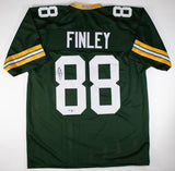 Jermichael Finley Signed Green Bay Packers Jersey (GTSM) Super Bowl XLV Champion