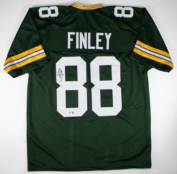 Jermichael Finley Signed Green Bay Packers Jersey (GTSM) Super Bowl XLV Champion