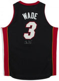 Dwyane Wade Miami Heat Signed Black Mitchell & Ness Authentic Jersey