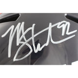 Michael Strahan Autographed New York Giants TB 81-99 F/S Helmet Beckett 49839