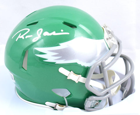 Ron Jaworski Autographed Eagles Alternate 2023 Speed Mini Helmet-Beckett W Holo