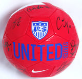 US Women's Autographed F/S Team USA Nike Soccer Ball w/ 9 Signatures- JSA W Auth