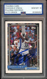 Shaquille O'Neal PSA 10 AUTO Rookie 1992 Topps #362 RC On Card GEM MINT AUTO