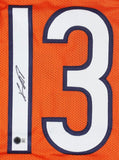 Keenan Allen Signed Chicago Bears Orange Jersey (Beckett) 6xPro Bowl Receiver
