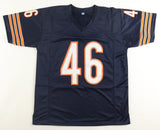 Doug Plank Signed Chicago Bears Jersey "46 Defense" (JSA) 1975 Draft Pick / OSU