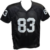 Ted Hendricks Autographed/Signed Pro Style Black Jersey HOF Beckett 42613