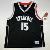 Signed Carmelo Anthony Syracuse Orange Black Jersey Fanatics COA