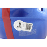 Michael Strahan Autographed New York Giants Speed Mini Helmet Beckett 49863