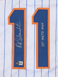 Buck Showalter Signed New York Mets Jersey (Beckett) 2022 Manager of the Year