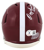 Alabama Ozzie Newsome "CHOF 94" Authentic Signed Speed Mini Helmet BAS Witnessed