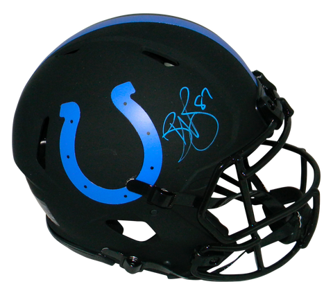REGGIE WAYNE SIGNED INDIANAPOLIS COLTS ECLIPSE AUTHENTIC SPEED HELMET BECKETT