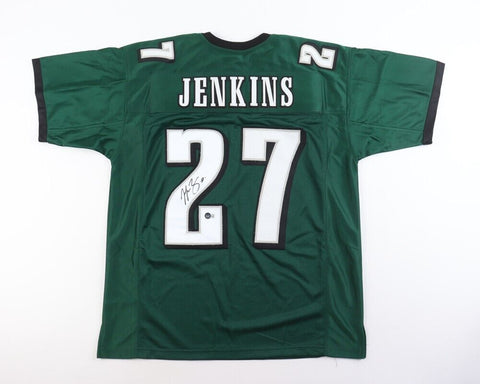 Malcolm Jenkins Signed Philadelphia Eagles Jersey (Beckett) 3xPro Bowl Safety