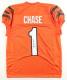 Ja'Marr Chase Signed Cincinnati Bengals Jersey (JSA) 2021 Top Draft Pick / WR