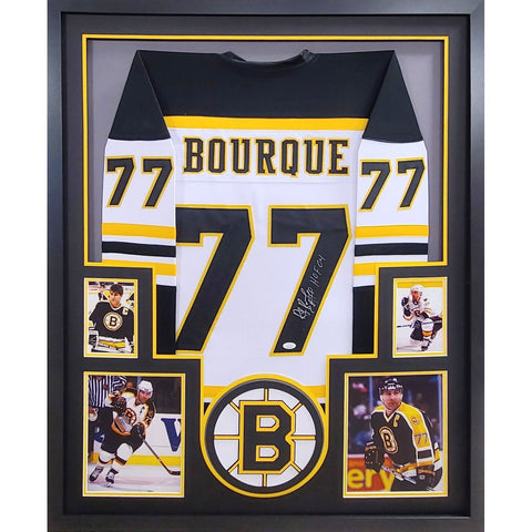 Ray Bourque Autographed Signed Framed Boston Bruins Jersey JSA
