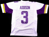 Jordan Addison Signed Minnesota Vikings Jersey (JSA) 2023 1st Round Pick WR