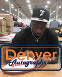 Aj Green Autographed Georgia Bulldogs Logo Football BAS 40073