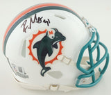 Raheem Mostert Signed Dolphins Speed Mini Helmet (Beckett) Miami #1 Running Back