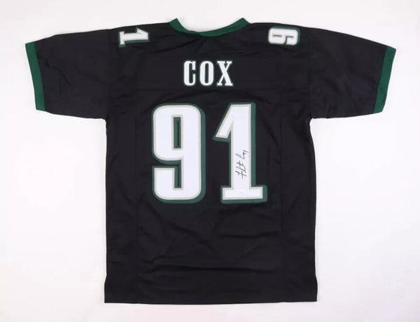 Fletcher Cox Signed Eagles Jersey (JSA COA)4xPro Bowl Defensive Tackle / S.B.LII