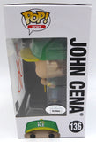 John Cena Autographed Signed #136 Vinyl Figurine Funko POP JSA #WA999964