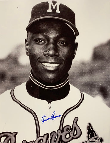 Milw Braves JUAN PIZZARO (d) Signed 8X10 Photo #1 AUTO