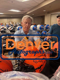 John Elway Autographed Denver Broncos F/S Rave Helmet Beckett Witness 55193