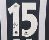 Christian Vieri Signed Juventus FC Home Soccer Jersey #15 with Beckett COA