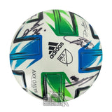 2020 Los Angeles Galaxy Auto Match Used Soccer Ball - BAS/Fanatics LOA (15 Sigs)