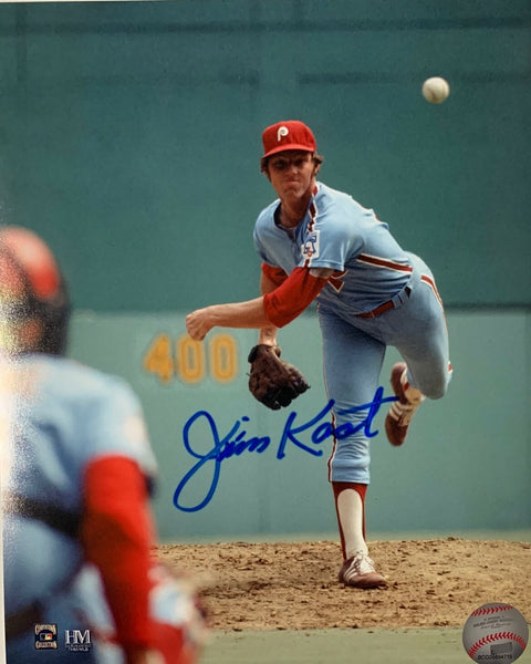 Philadelphia Phillies Hall of Famer JIM KAAT Signed 8x10 Photo #1 AUTO