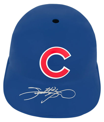 Sammy Sosa Signed Chicago Cubs Souvenir Replica Batting Helmet - (SCHWARTZ COA)