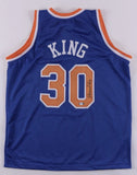 Bernard King Signed New York Knicks Jersey (PSA/DNA) 4xNBA All Star Forward