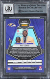Ravens Ray Lewis Signed 2023 Panini Mosaic #273 Card Auto Graded 10! BAS Slabbed