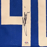 Ivica Zubac Signed Jersey PSA Los Angeles Clippers Autographed