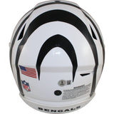 Ja'Marr Chase Autographed Cincinnati Bengals SpeedFlex Alt Helmet Beckett 50767