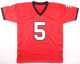 Garrison Hearst Signed Georgia Bulldogs Jersey (JSA) 49ers 2xPro Bowl / R.B.
