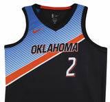 Thunder Shai Gilgeous-Alexander Signed Black Nike Swingman Jersey JSA #CB88609