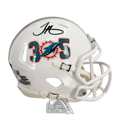 Tyreek Hill Autographed Miami Dolphins 305 Speed Mini Football Helmet - Fanatics