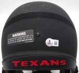 Nico Collins Autographed Eclipse Full Size Helmet Texans Beckett 1W433067