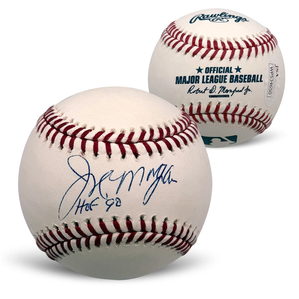 Joe Morgan Autographed Cincinnati Reds Signed MLB Baseball HOF 90 JSA