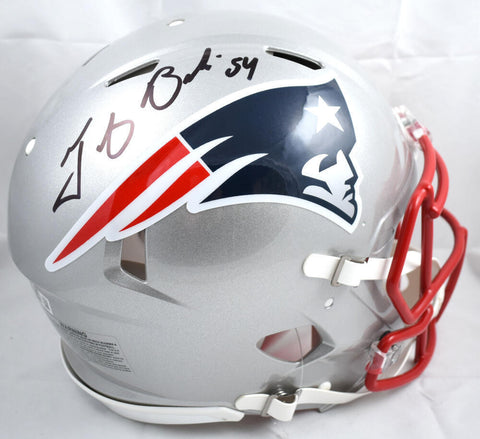 Tedy Bruschi Autographed Patriots F/S Speed Authentic Helmet - Beckett W Holo