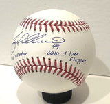 YOVANI GALLARDO Signed Official MLB Baseball - Milwaukee Brewers w/Scripts - JSA